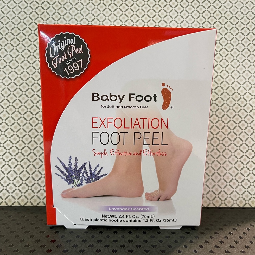 Lavender Baby Foot Exfoliation Foot Peel